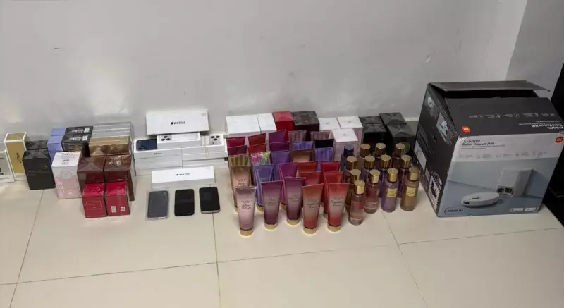 PRF apreende 85 itens importados sem nota fiscal em Umbaúba