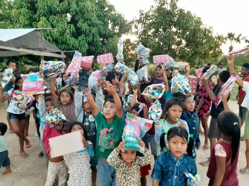 Projeto Minha Comunidade Vive leva brinquedos e serviços a 8 comunidades indígenas em Roraima