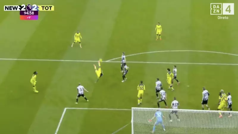 Romero marca de bicicleta nos acréscimos e garante empate do Tottenham contra Newcastle