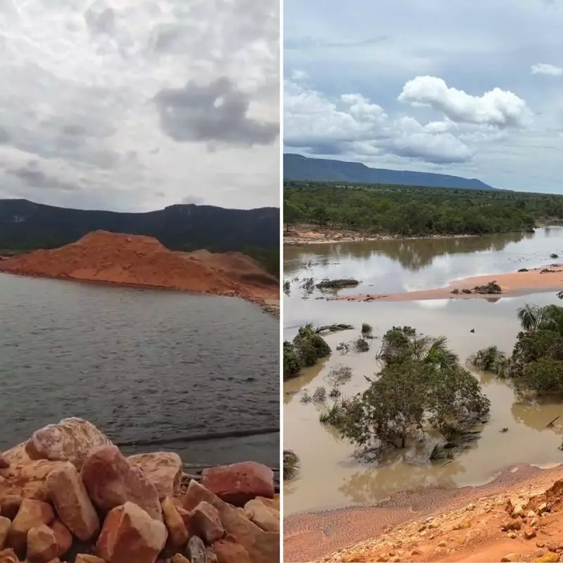 Rompimento de barragem em TO contamina rio e ameaça abastecimento