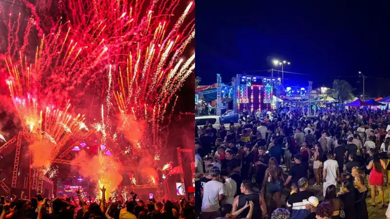Réveillon 2026 em Macapá inicia com aparelhagens e Rock Doido 360°