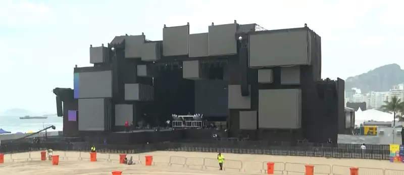 Réveillon de Copacabana: 2,5 milhões esperados, drones e alerta no mar