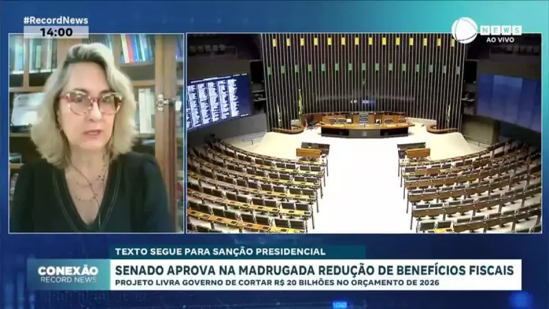 Senado aprova redução de benefícios fiscais e tributa bets e fintechs