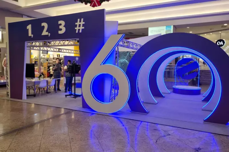 Shopping Pantanal vira estúdio da TV CA para celebrar 60 anos da RMC