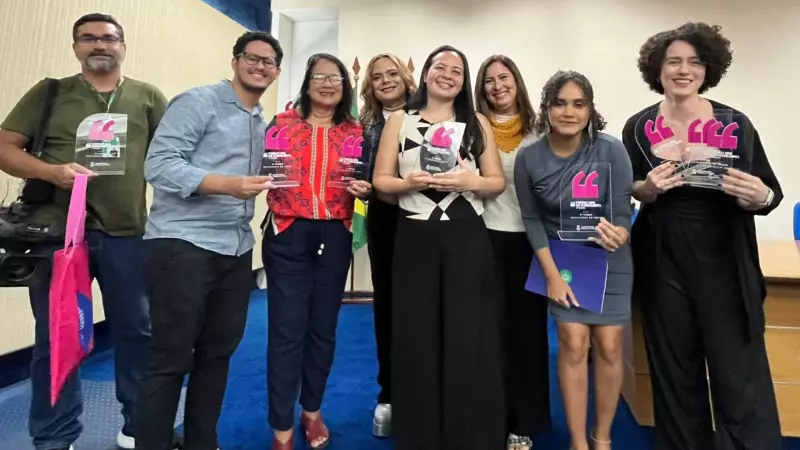 Sistema Verdes Mares conquista múltiplos prêmios no Prêmio UFC de Jornalismo