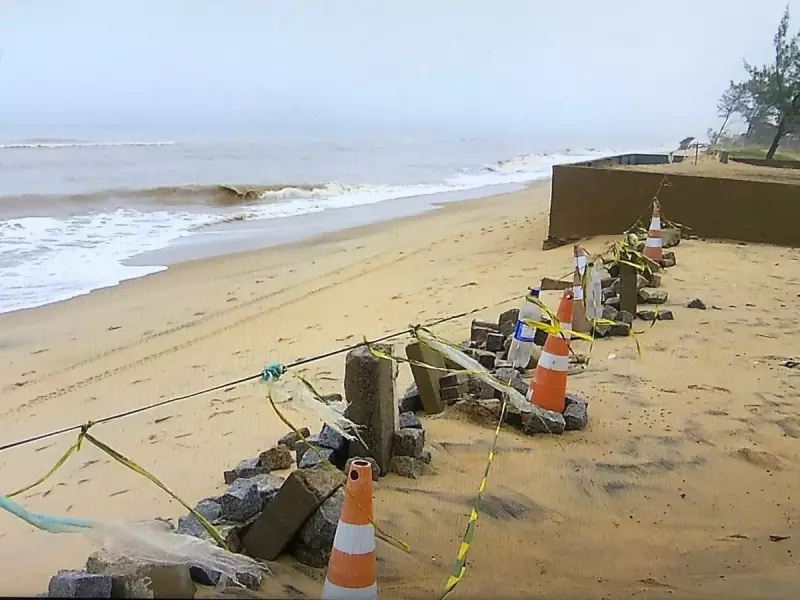 São João da Barra remarca licitação para estudo sobre erosão costeira em 2026