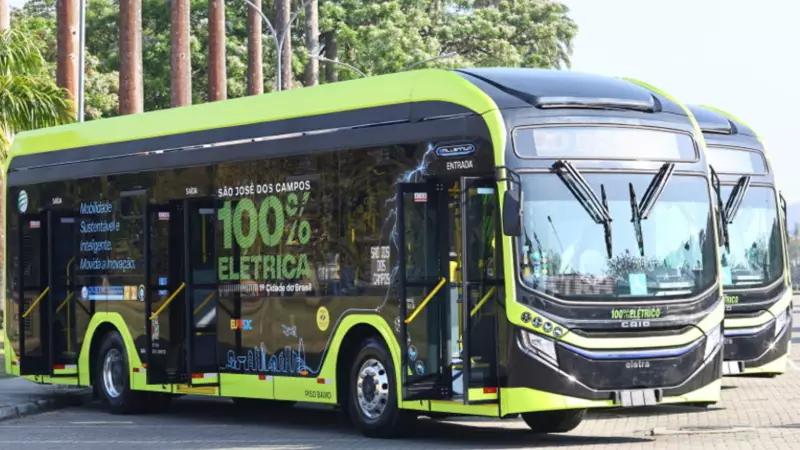 São José dos Campos licita pátio de carregamento para 400 ônibus elétricos