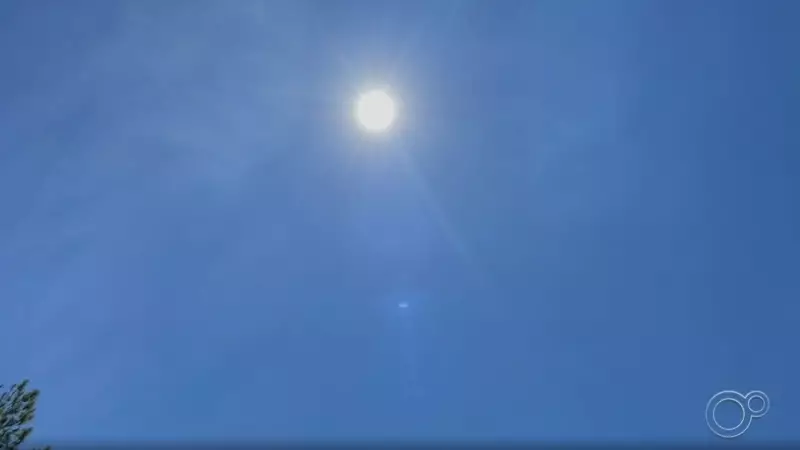 Sorocaba bate recorde de calor com 35,7°C no feriado de Natal