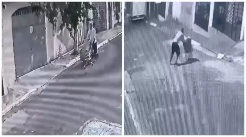 Suspeito com passado de violência empurra corpo de mulher em carrinho em SP