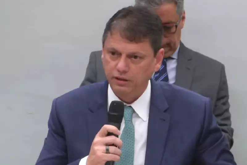 Tarcísio defende redução da maioridade penal e fim de audiência de custódia na Câmara