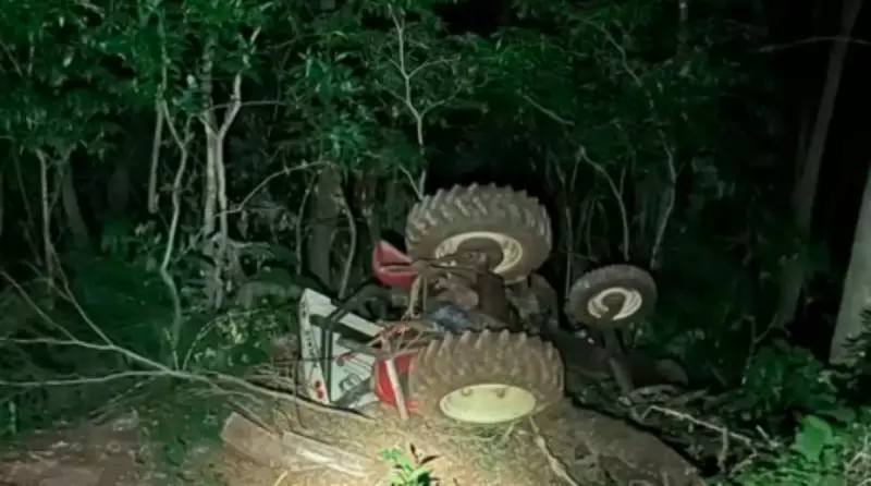 Trabalhador de 59 anos morre em acidente com trator em Mandaguari, PR