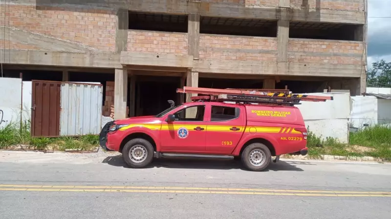 Trabalhador sobrevive a queda de 12 metros em fosso de elevador em Itaúna