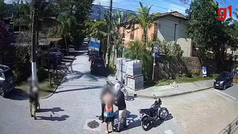 Turista é assaltado por quadrilha armada na Praia da Baleia, em São Sebastião