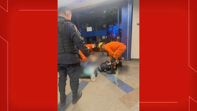 Vigilante atira em homem em agência bancária de Samambaia, DF