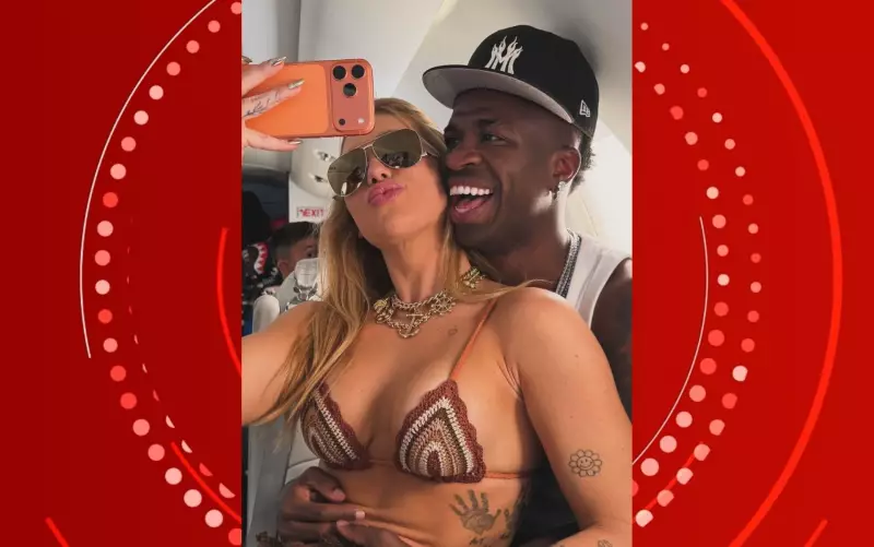 Virginia Fonseca e Vini Jr. viajam de jatinho para Bahia em fim de ano