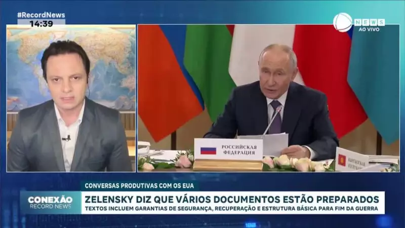 Zelensky anuncia documentos com EUA para segurança e fim da guerra