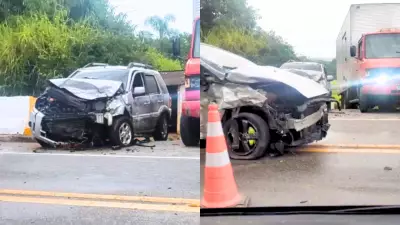 Acidente na Mogi-Salesópolis interdita pista e deixa uma vítima