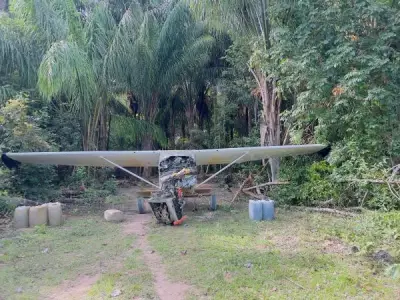 Avião venezuelano interceptado pela FAB invade espaço aéreo em Roraima