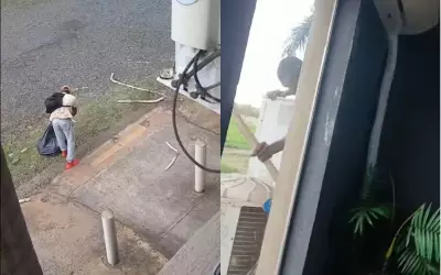 Dois homens são presos ao furtar fios de ar-condicionado de igreja em Ribeirão Preto