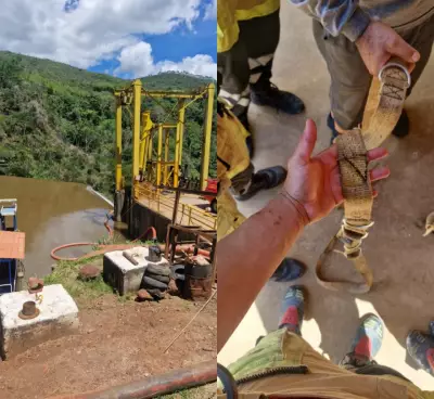 Mergulhador desaparece em hidrelétrica de Mariana após estrondo e bolhas