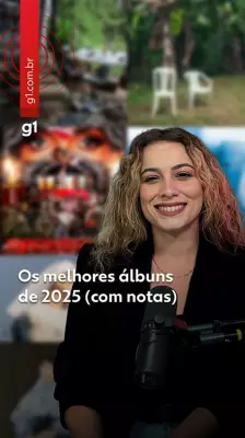 Os 7 melhores álbuns de 2025: veja a lista do g1 com notas