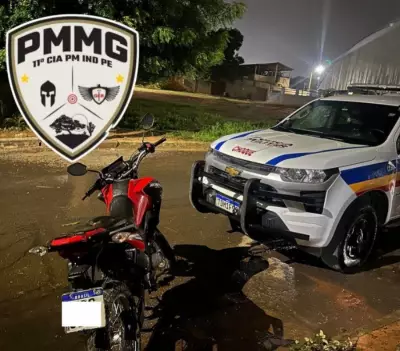 Pai reconhece moto e filho em vídeos de assalto em Montes Claros