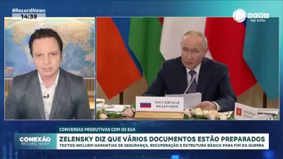 Zelensky anuncia documentos com EUA para segurança e fim da guerra