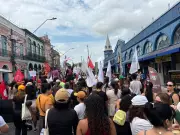 Ato 'Levante Mulheres Vivas' mobiliza Belém contra feminicídio e violência