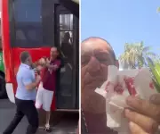 Briga entre motorista de ônibus e pedestre em Campinas: nariz deslocado e BO