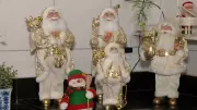 Coleção de 144 Papais Noéis transforma casa em Inhapim em Polo Norte mineiro