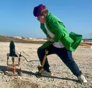 De 13 anos e da periferia ao espaço: jovem cearense vai a lançamento de foguete