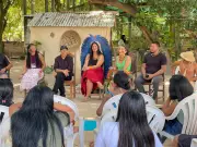 Festival Reflorestando Mentes celebra grafismo indígena em Boa Vista