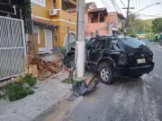 Homem de 46 anos e cachorro morrem em acidente grave na RJ-145 em Barra do Piraí