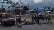 Idosa de 82 anos atropelada por moto ao atravessar avenida em Uberlândia