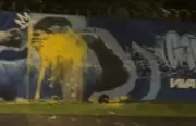 Imagem de Gabigol é vandalizada no CT do Cruzeiro após eliminação na Copa do Brasil