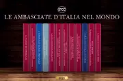 Itália lança calendário 2026 com imagens exclusivas de embaixadas pelo mundo