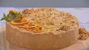 Nosso Campo ensina receita de torta de laranja com nozes e doce de leite