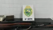 PM resgata mulher de cárcere privado e apreende armas em Cascavel