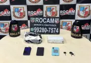 Três presos por tráfico de drogas em motel de luxo na Ponta Negra, Manaus