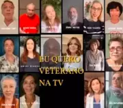 Veteranos da TV se unem em campanha por mais espaço nas telas