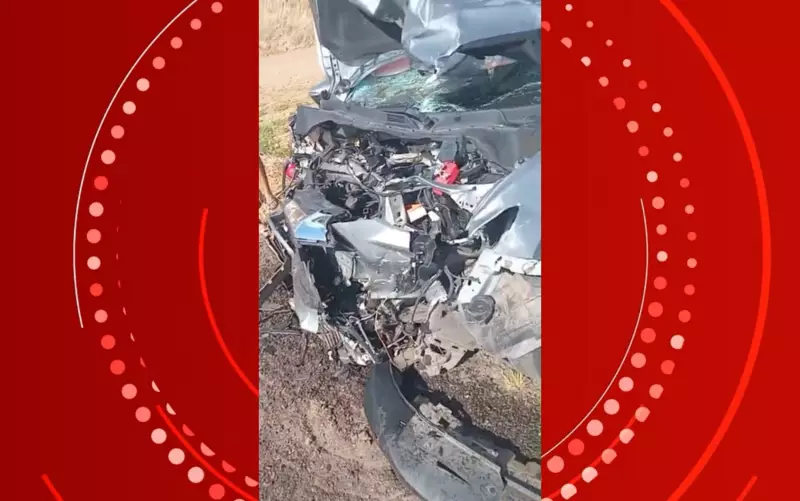 4 feridos em colisão frontal na BR-116 após ultrapassagem indevida na Bahia