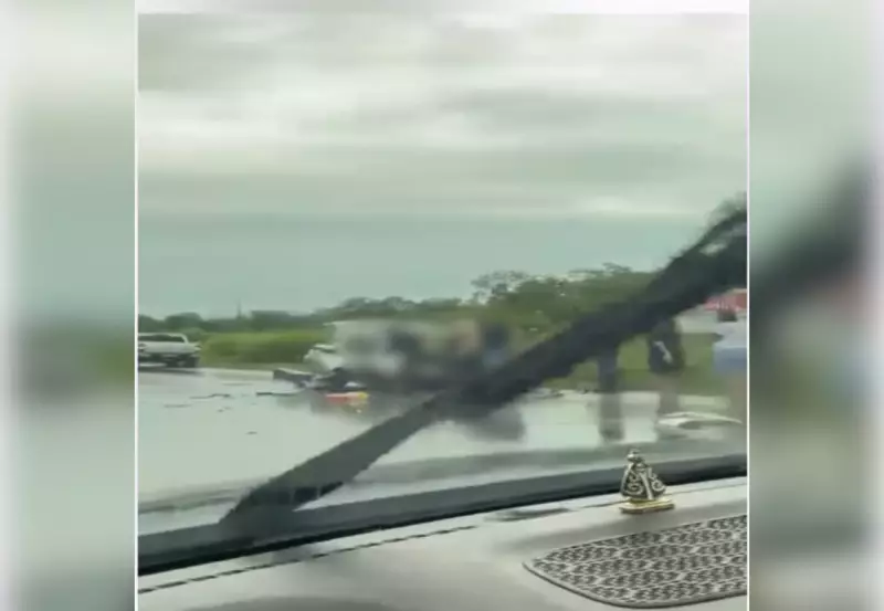 Acidente entre caminhonete e carro na TO-080 deixa duas mortas e quatro feridos