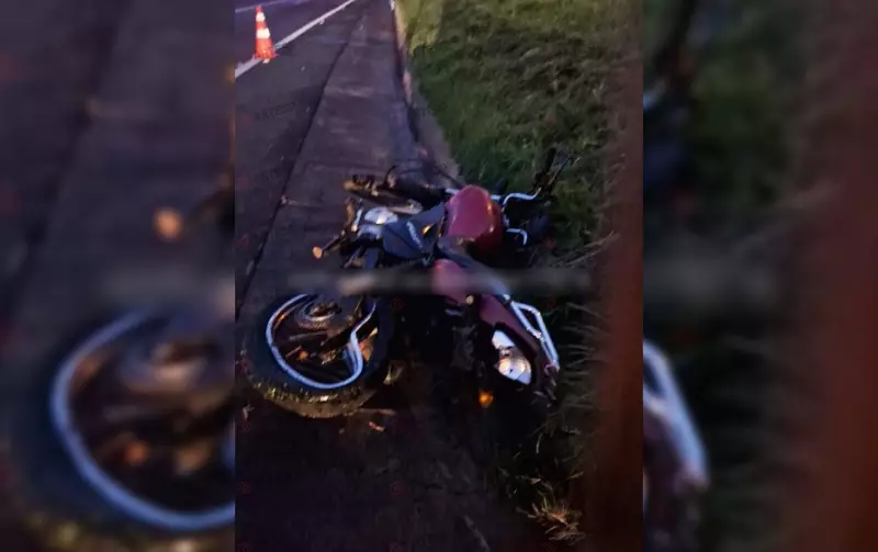 Acidente fatal na SP-300: motociclista de 58 anos morre após colisão com carro da Prefeitura
