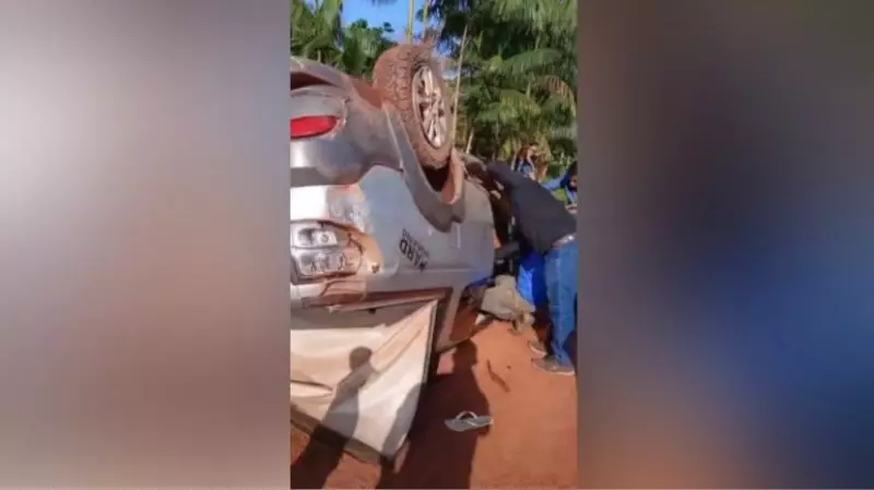 Acidente grave em Alenquer deixa três feridos; motorista estaria embriagado