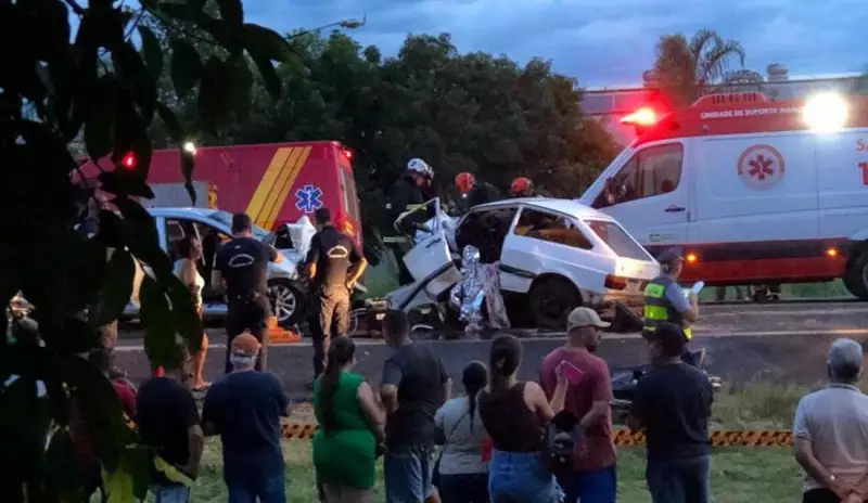 Acidente grave na SP-191 em Conchal deixa 2 mortos e 3 feridos