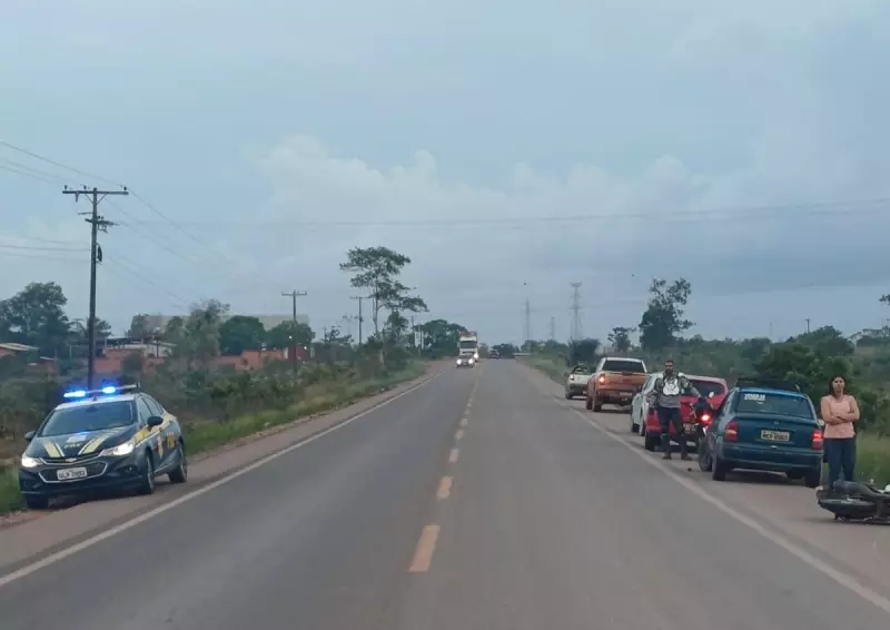 Acidente na BR-210 em Macapá deixa 1 morto e 1 ferido após ultrapassagem