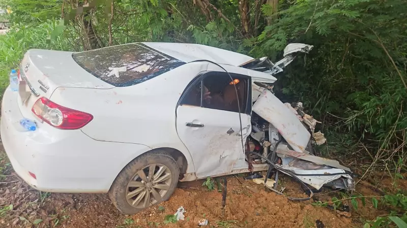 Acidente na BR-251 em Unaí deixa três da mesma família feridos