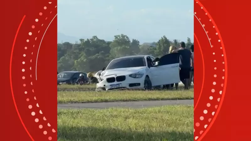 Acidente na Serra: 6 feridos após ultrapassagem irregular de BMW