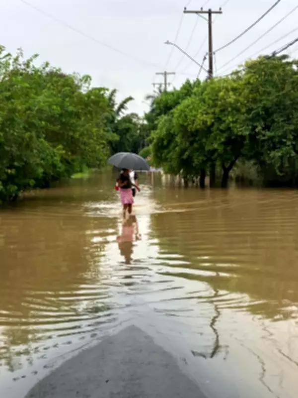 Alagamentos atingem bairros de Monte Mor (SP) após chuvas intensas; situação de emergência decretada