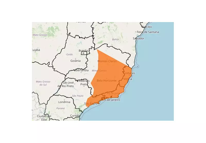 Alerta laranja: mais de 600 cidades de MG em risco com chuvas intensas